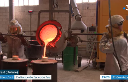 La Fonderie Barthélémy Art à l&rsquo;honneur sur France 3